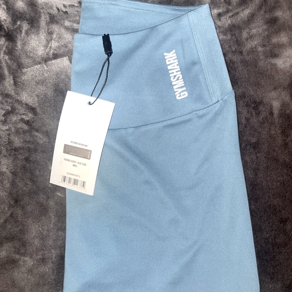 Gymshark stone blue training shorts